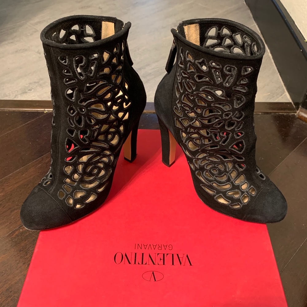 Valentino ankle booties